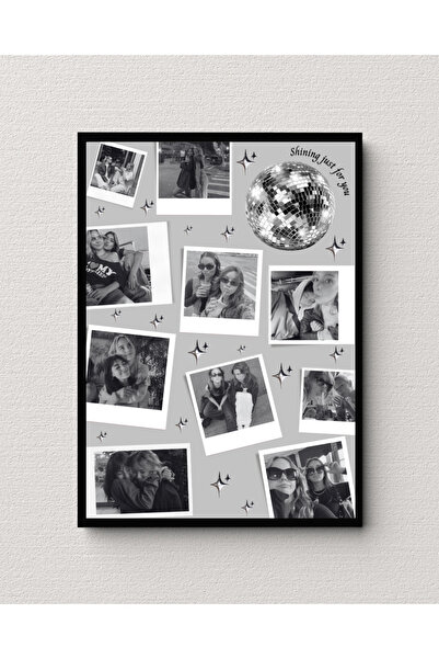 Atlas Çerçeve Çerçeveli kişiye özel poster