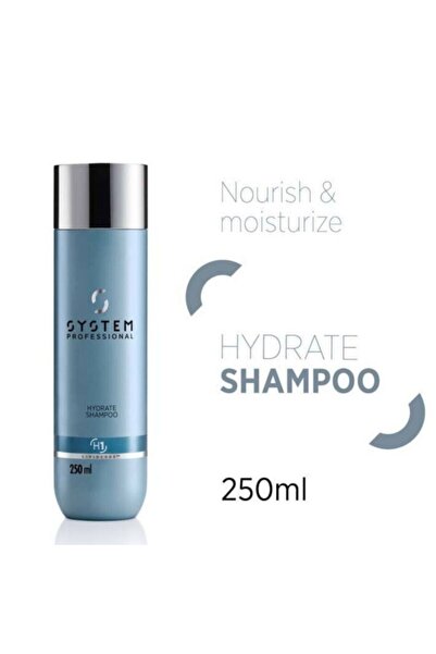 Wella System Professional Hydrate Kuru Saçlara Uzun Süreli Nemlendirici Şampuan 250ML.