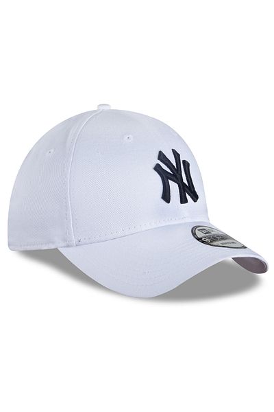 NEW ERA قبعة بيضاء للجنسين من نيويورك يانكيز