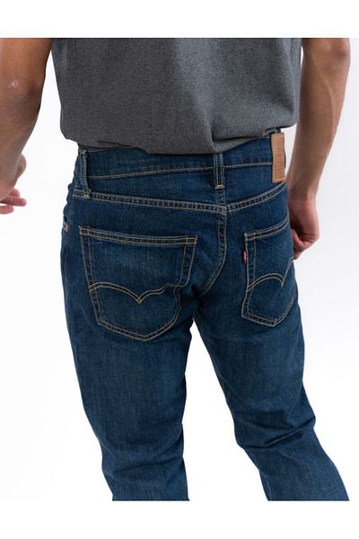Levi's Ανδρικά τζιν με κανονική μέση με λεπτή εφαρμογή Dark Indigo 28833-1182