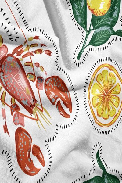 Pilloveland Πετσέτα θάλασσας και παραλίας - 70 Χ 140 εκ. - Λούπινο