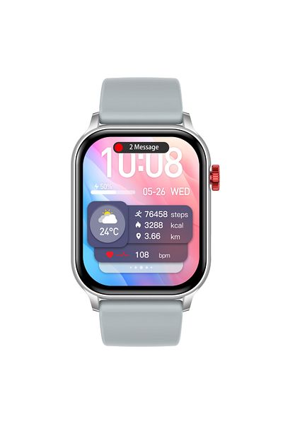 OEM TWINKLER® Smartwatch, 1.952” AMOLED screen, LED flashlight, Multiple health monitoring