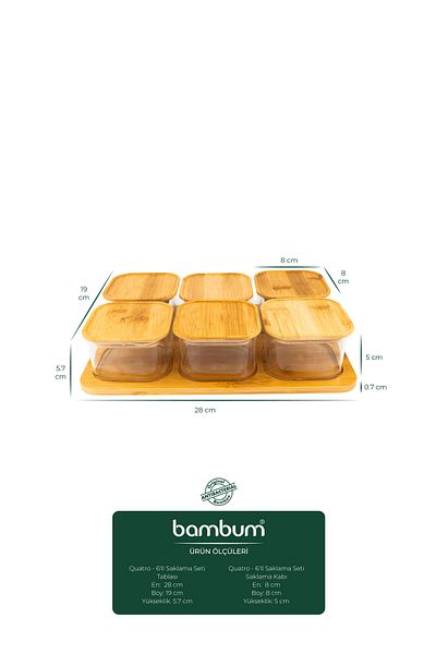 Bambum Quatro 6-Piece Breakfast Set