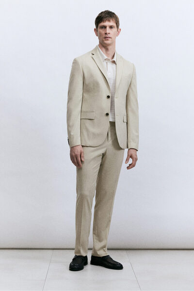 H&M Takım Pantolonu Slim Fit