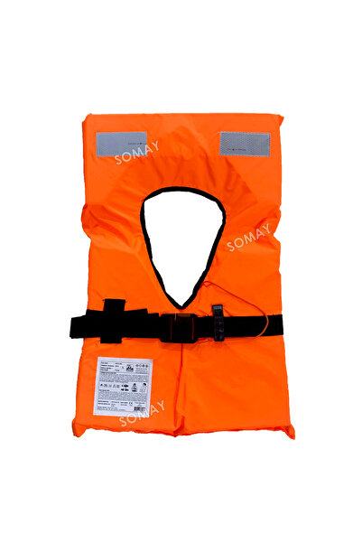 Somay Store Tekne Sertifikalı Yetişkin Can Yeleği Boyunduruk Tip 100N 70KG Üzeri 1 ADET