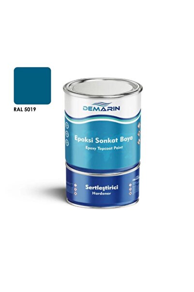 Demarin Epoksi Zemin Kaplama RAL 5019 (Solvent İçermez)