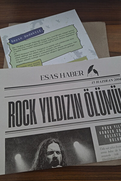 detectify The Rocky Star Murder Detective Game, Case Solving Box Game, Find the Killer Detective Game