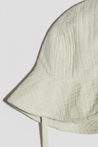 H&M Pamuklu Muslin Güneş Şapkası