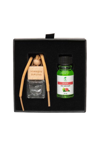 XTERRA | GUAVA FLAVOR DIFFUSER BOTTLE AND CAR FRESHENER OIL SET | 10 ml