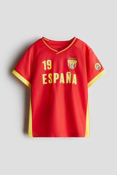 H&M Baskılı Futbol Tişörtü