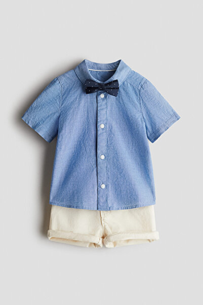 H&M 3 Parçalı Pamuklu Set