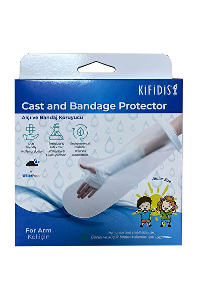Kifidis Alçı ve Bandaj Koruyucu Çocuk Kol