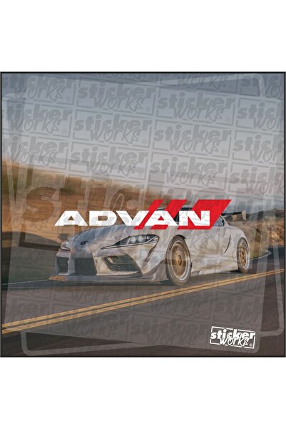Sticker Works Autocolant Advan