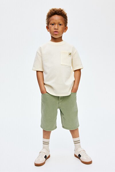 H&M Gabardin Şort