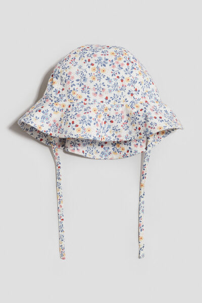 H&M Pamuklu Muslin Güneş Şapkası