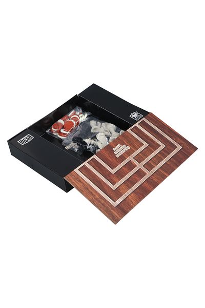 SERA Checkers - Chess and Nine Pieces Detailed