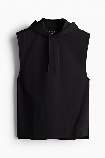 H&M Kapüşonlu Kolsuz Spor Üstü Regular Fit DryMove™