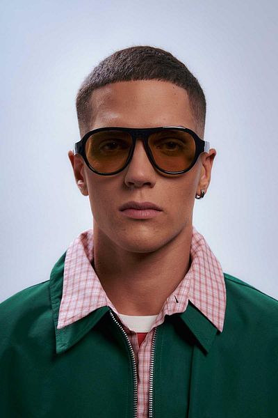 Bilge Karga Çardak Black Brown Men's Sunglasses