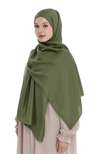 Altobeh Monogram Star Pattern Shawl - Pistachio Green