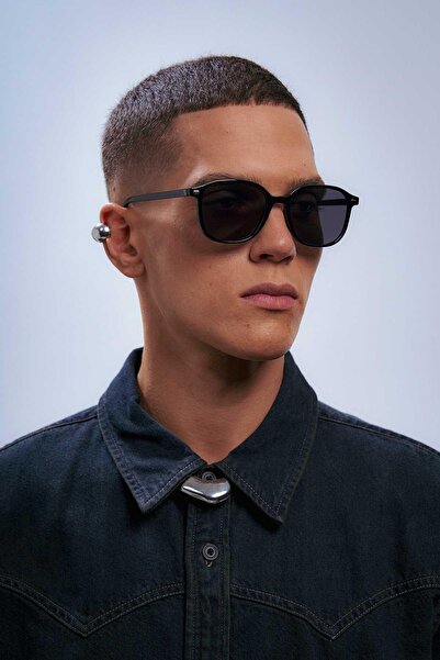 Bilge Karga Louis Black Black Men's Sunglasses