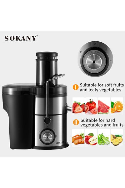 SOKANY 4 In 1 Personal Juicer Blender Mixer Food Processor Multi-function Food Mixer 1000w Coffee Grinder J