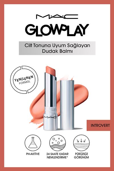 M.A.C Glow Play Moisturizing Lip Balm - Introvert