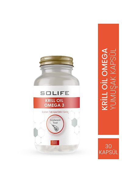 SOLIFE Krill Oil Omega-3 - 30 Capsules