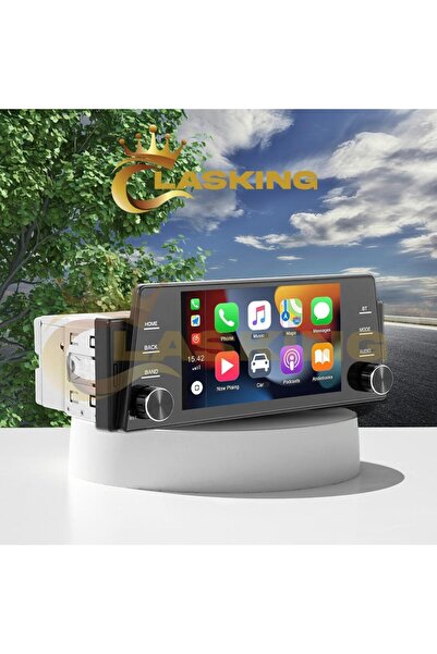 Navigold Clas-738 Android Multimedya 5inç Double Teyp Carplay 4-64 New Kamera Hediyeli Carplay Özellikli
