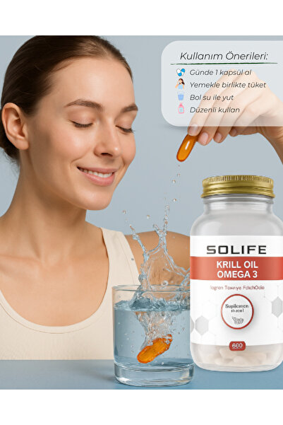 SOLIFE Krill Oil Omega-3 30 Kapsül