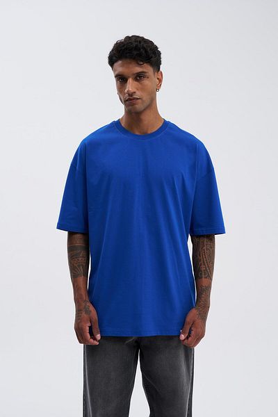 Machinist Men's Basic Super Cotton Oversize Saks T-Shirt