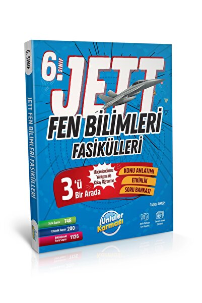 Ünlüler Karması 6. Sınıf Fen Bilimleri Jett Fasikülleri / Tuğba Onur / Ünlüle...