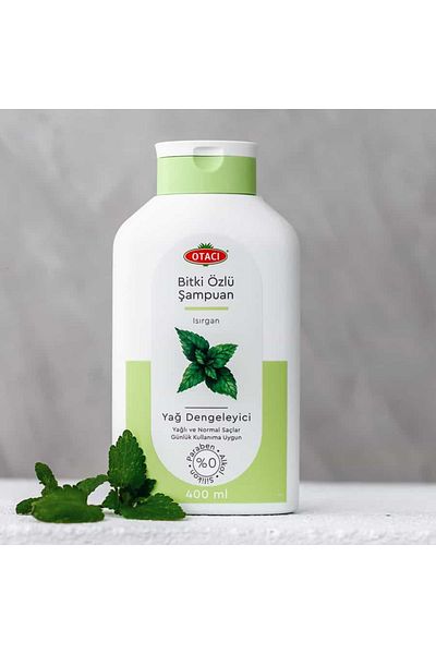 Otacı 400 ml Nettle Shampoo - Plant Extract Oil Balancing