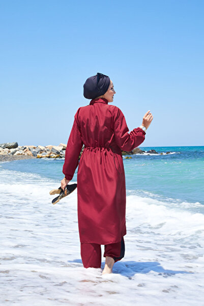 Vivezza Sports Cut Hijab Swimsuit Set with Bonnet and Bag Gift