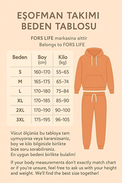 Fors Life Új szezon puha textúrájú tréningruha szett, Nefti, 5682
