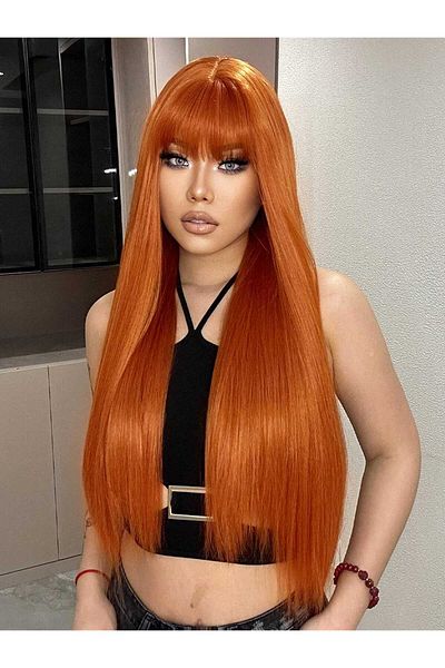 REMY HAİR Long Straight Perceum Wig Vip Series