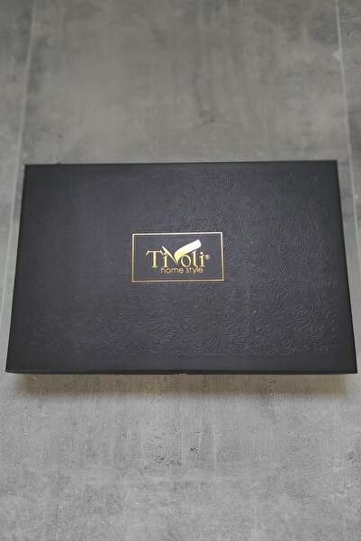 Sevim Tivoli Double Duvet Cover Set - 100% Cotton Jacquard and Satin - Powder Pink - 200x220 Cm