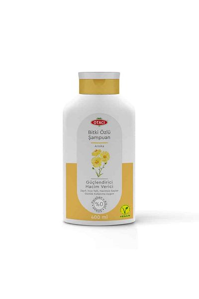 Otacı Arnica Strengthening 10 Plant Extract - Volumizing Shampoo 400 ml