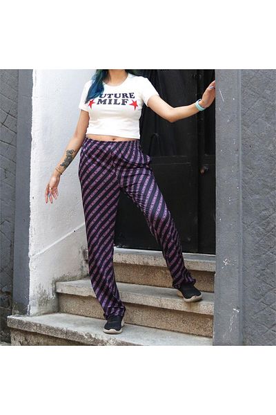 Köstebek Μαύρο Μαύρο Ροζ Λογότυπο Κολάζ Oversize (Unisex) Φούτερ