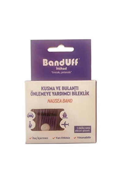 banduff Kus Ma Ve Bulan Tı Önleyici Bileklik Yetişkin Mor