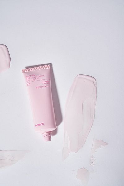 Celimax Pink Tone-Up Sunscreen Cream - Heart Pink Spf Pa (Vi̇oni̇ne)