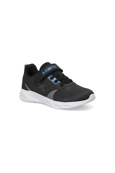 Kinetix LISTER J 4FX Black Boy's Sports Shoes
