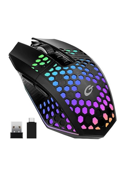 O.L by ODISSEY LIFE Mouse Wireless Profesional Pentru Acasă Și Birou Odissey Life, Reîncărcabil, Iluminare Rgb