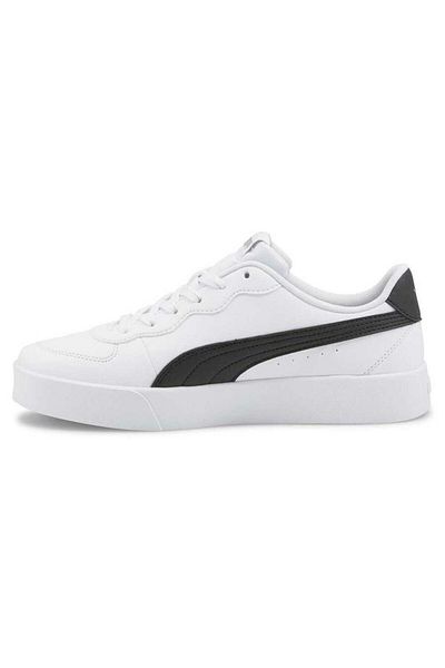 Puma Skye Clean 380147-04 Pantofi albi pentru femei, pantofi casual