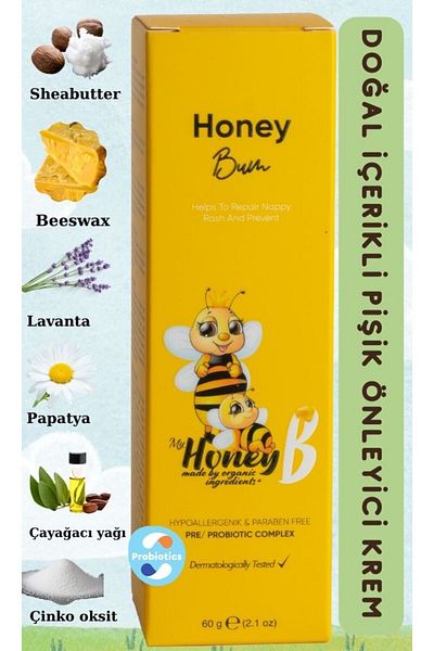 My Honey B Honey Bum Natural Diaper Rash Cream 60 g