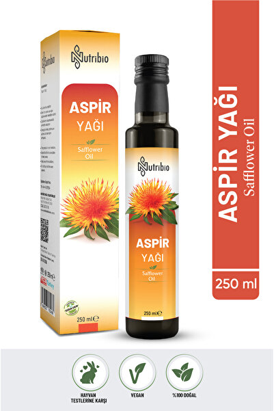 nutribio زيت الصبار والنقي 100% 250 مل