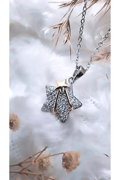 Serenity قلادة من الفولاذ على شكل نجمة