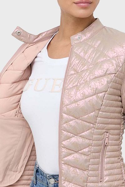 Guess Geacă pentru femei W4RL02WFWM0- f10H,slim fit,guler inalt, marimea XS, bronze