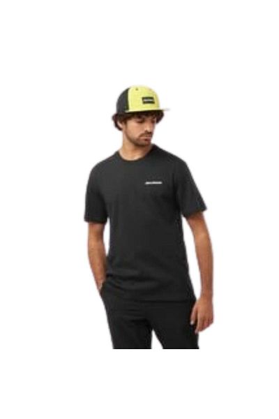 Salomon Lc2219 Graphic Perf Ss Tee T-shirt Ανδρικό T-Shirt Μαύρο