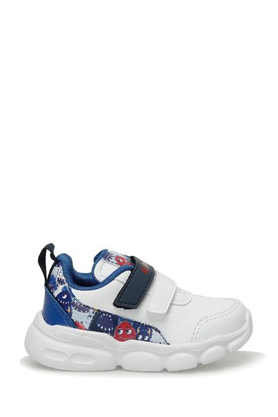 Kinetix HERNO PU 3PR White Boy's Sports Shoes