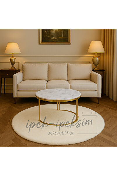 İpek-İpeksim Dekoratif Halı Lüx post halı  extra yumuşak bubble tasarım halı ...